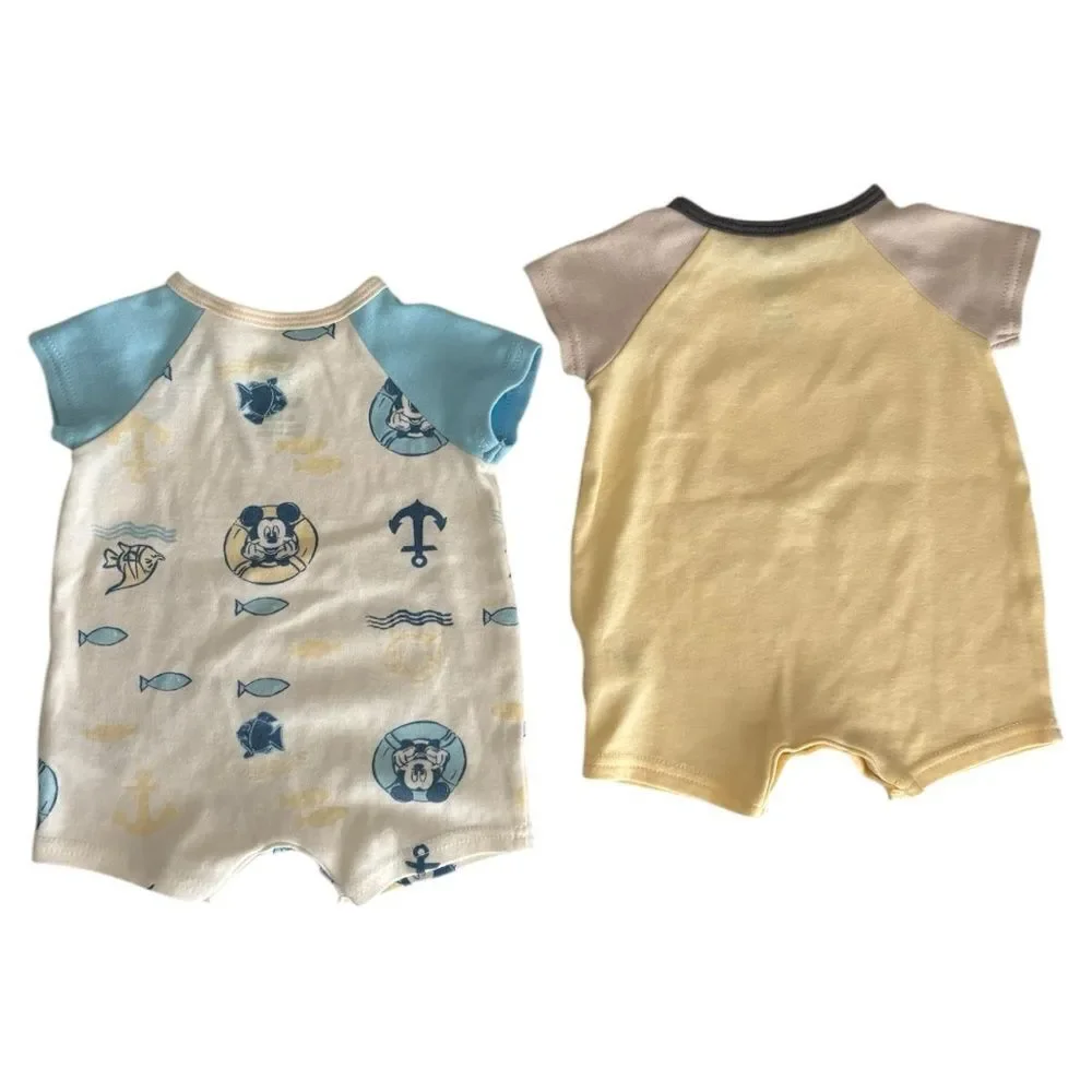 Baby Rompers Lot of 6 Disney Carter's Little Me